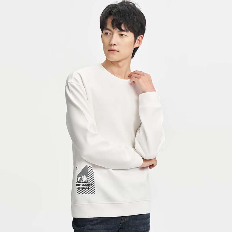 TRIES Men's Air Cotton Pullover Sweatshirt