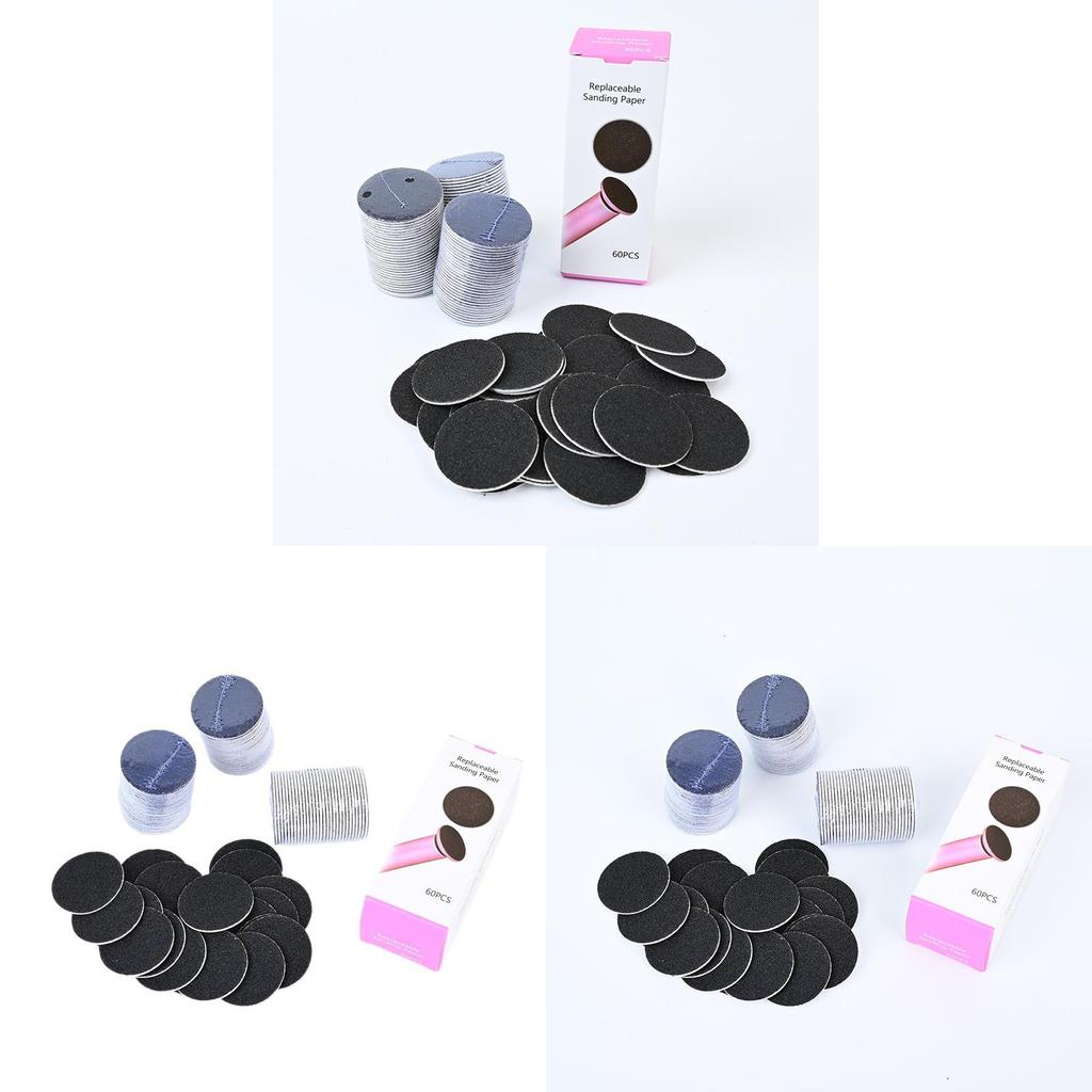 Replacement Sandpaper Discs For Electric Foot File Sanding Pads Callus Remover Pedicure Tool
