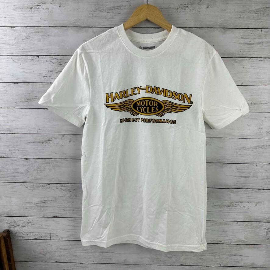 Harley Davidson White Size Small short sleeve logo wings NWOT Unisex T-Shirt XXL