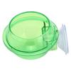 2pcs Round Suction Cup Feeder Green Chameleon Feeder Dish Durable Lizard Feeder Bowl  Gecko