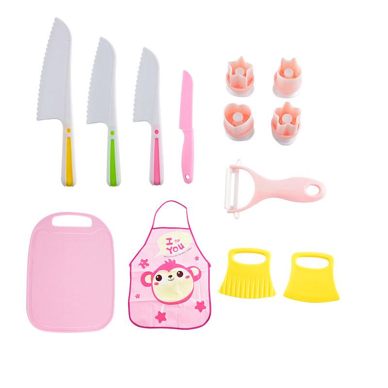 Montessori Kids' Safe Kitchen Utensils & Baking Toys Set