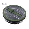 40oz Tumbler Flip Straw Lid Replacement Leak-Proof Splash Resistant Cover for Cup BPA-Free Reusable Glass Lid with Folding Straw