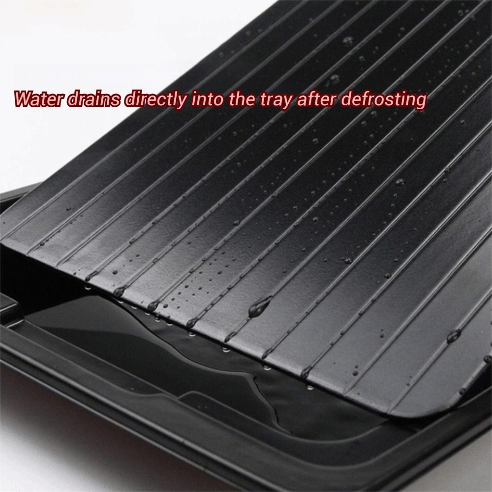 Rectangular Thawing Plate Aluminum Meat Thaw Frozen Board Fast Defrosting Tray Restaurants