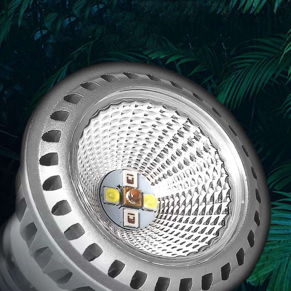 Effective LED Reptile Light Dedicated Reptile Lamp Bulb  Turtle Basking Platform