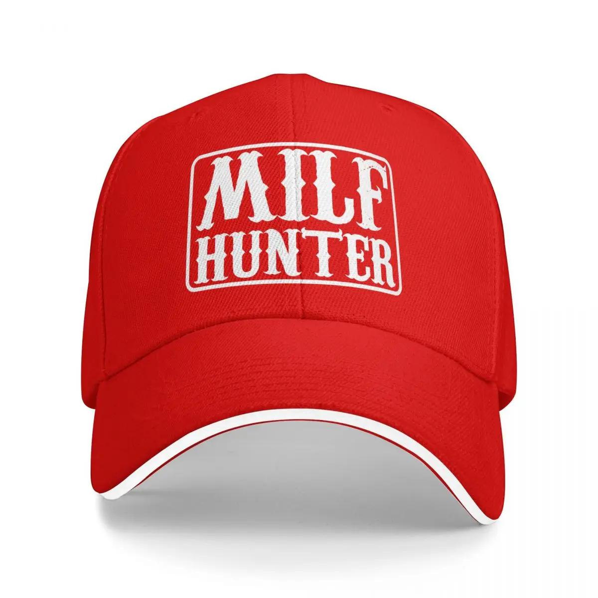 Milf Hunter Funny Baseball Caps Activities Snapback Hat Unisex Women Hats One Size