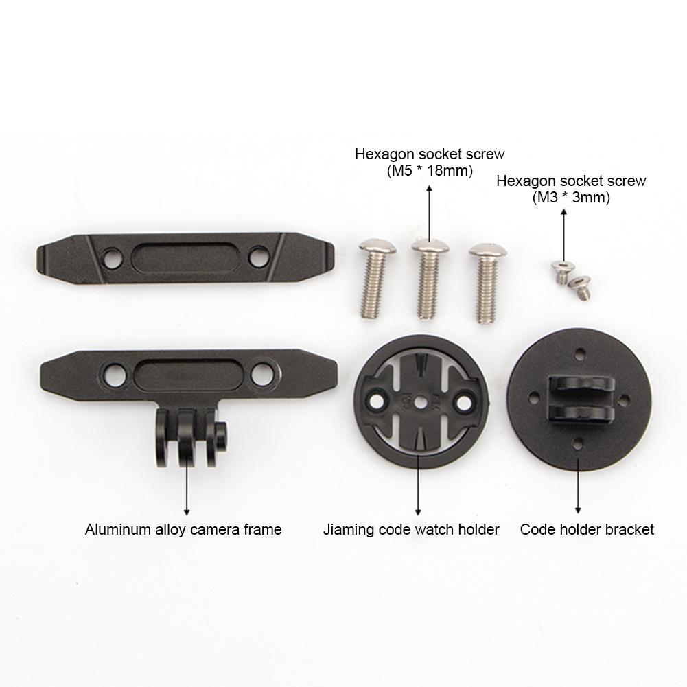 GUB Seat-post Mount Aluminum Alloy Bicycle Taillight Camera Computer Stand Anti Slip Adjustable Angle for Garmin Varia Radar