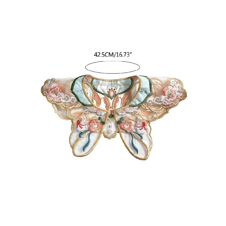 Embroidery False Collar Yunjian Collar Traditional Hanfu Accessories for Girls