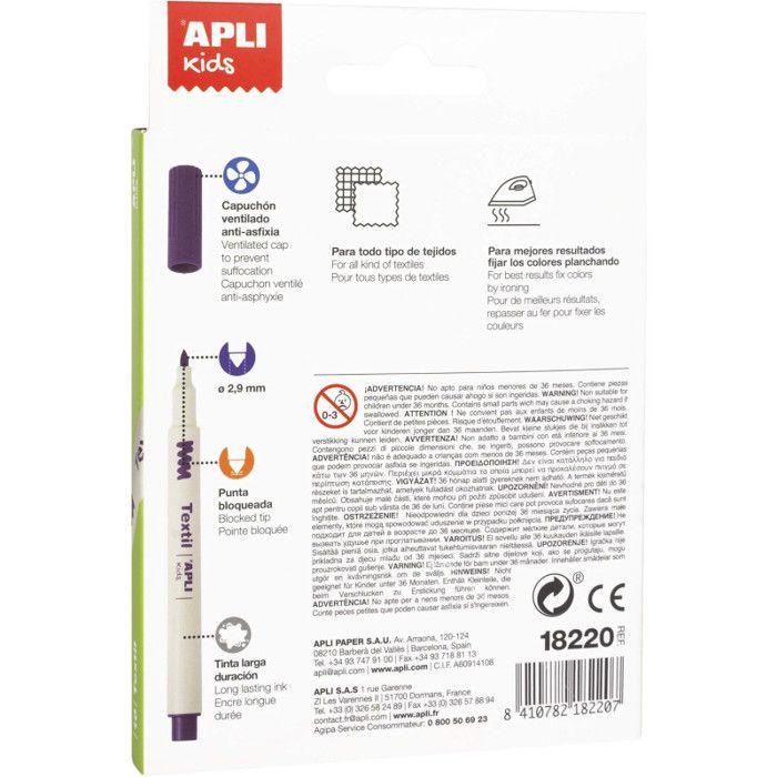 Feutres marqueurs tissus