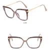 Damen-Brille, Anti-Blaulicht, modisch, Retro, Persönlichkeit, Minimalismus, großer Rahmen, schlichte Brille, Fahren, Reisen, Student, Pendeln, Brille