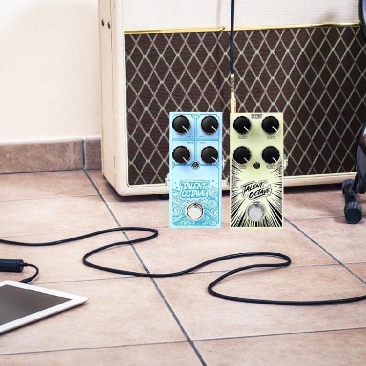 Octave Electric Guitar Effect Pedal With Shockproof Design Metal Shell Pedal Effects Guitar Replacement Parts Enduring