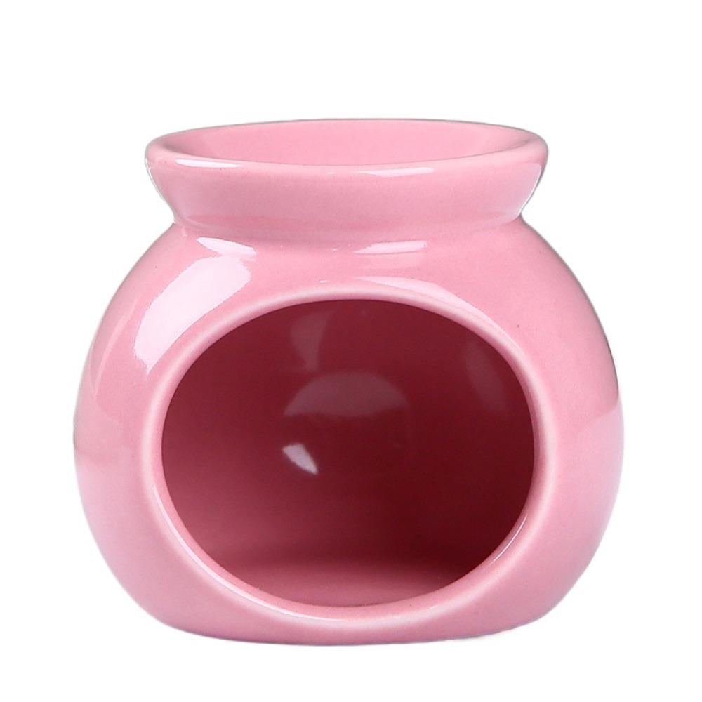 

Красочная подставка для благовоний Прочный аромаподсвечник Подставка для свечи Подставка для аромамасла Кафе розовый