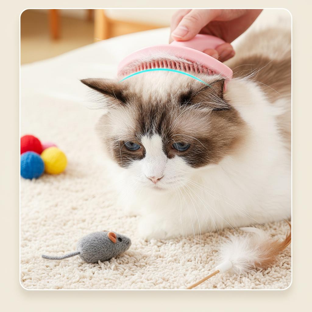 Pet Bath Brush Dog Spa Massage Comb Dogs Cats Shower Hair Grooming Combs Dog Cleaning Brush Pet Supplies