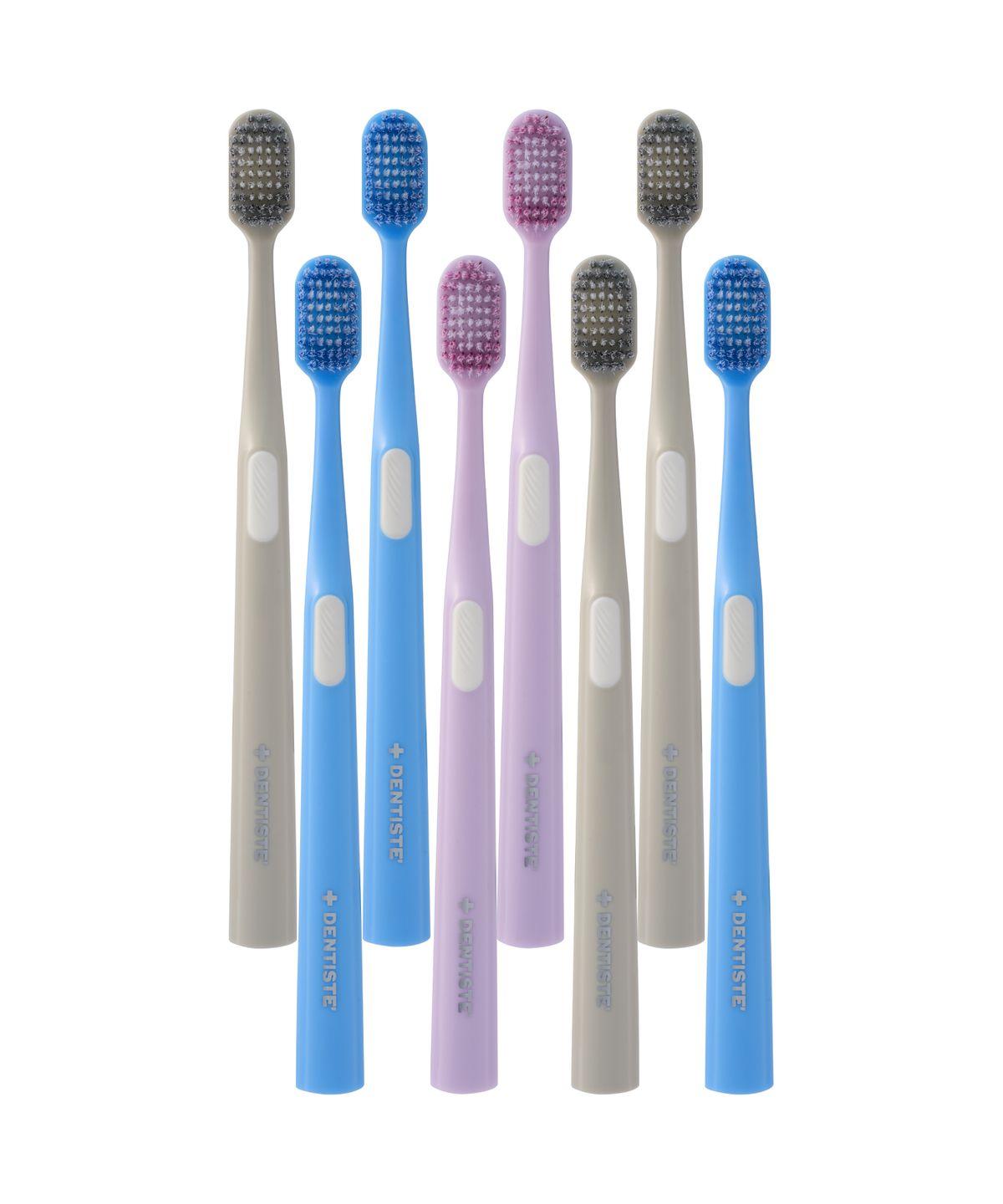 Advanced Care Wide Spiral Bristle Toothbrush x 8 (Random Color)