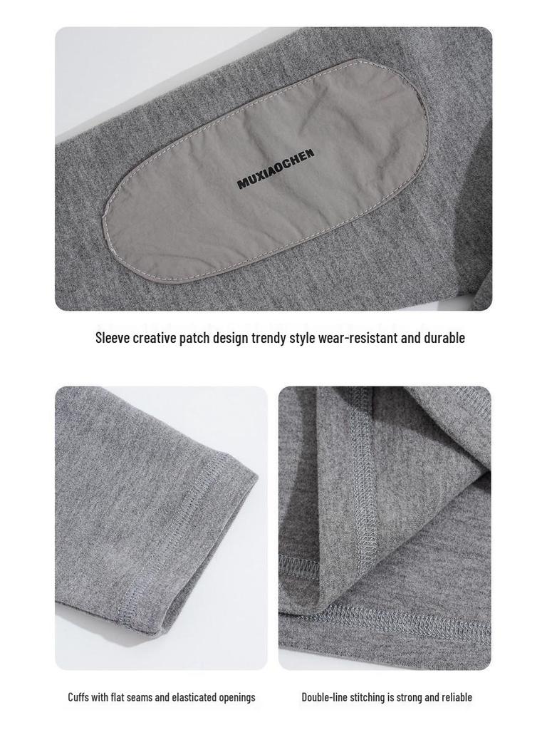 Suéter Quente e Grosso para Meninos - Moda Casual Outono/Inverno 2025 Gola Alta