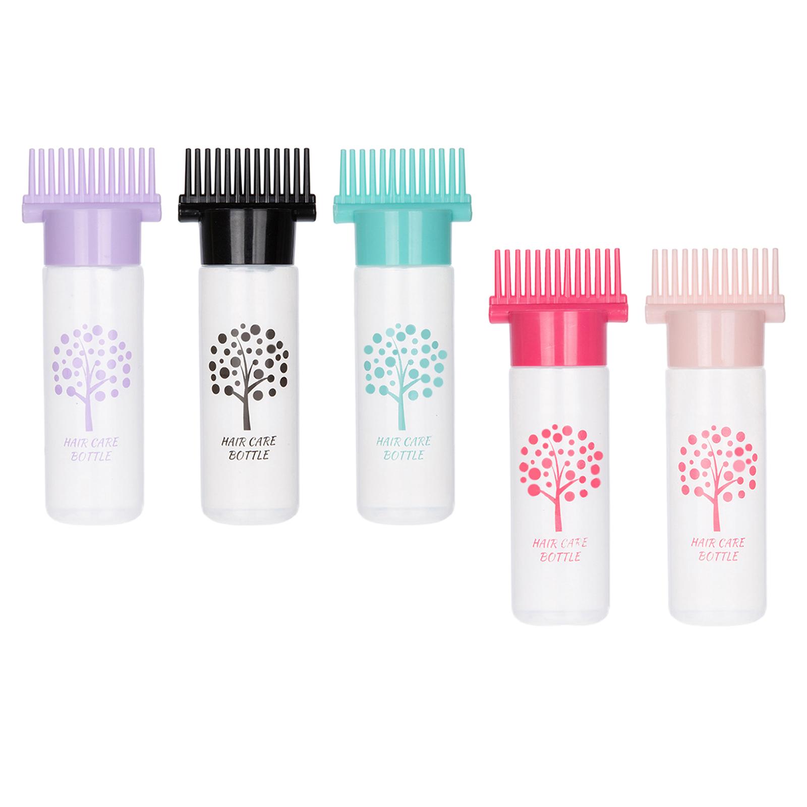 

Hair Dye Bottle Brush Hairdressing Styling Tool Hair Oil Applicator for Home синий