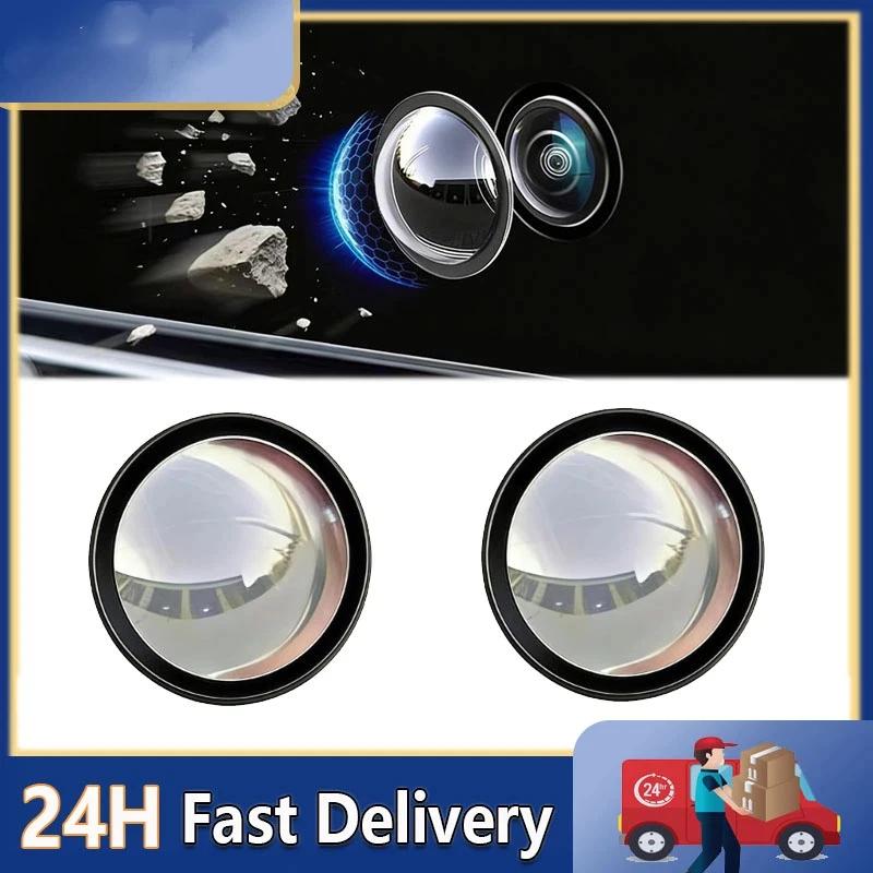 Car Camera Lens Protector 1/2/4PCS Rear View Backup Camera Cover 360° Camera Protection Anti Scratch Waterproof