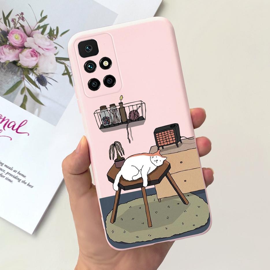 For Xiaomi Redmi 10 2022 Case Cute Astronauts Cartoon Cover Soft Silicone Phone Case For Redmi 10 Prime Redmi10 Back Cover Coque