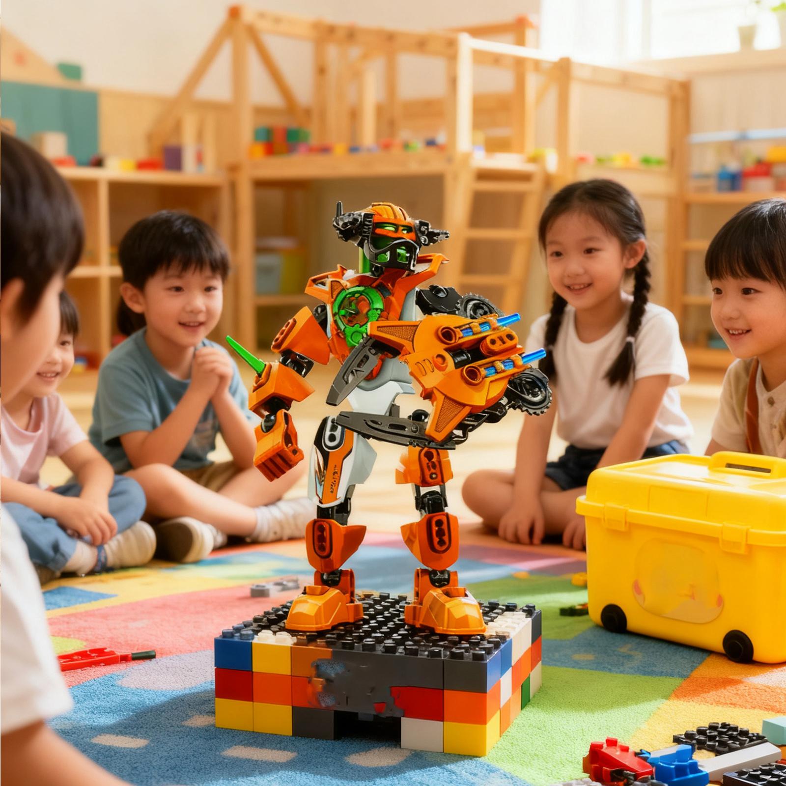 

Маленькая модель головоломки, сборка, сборка, размещение на столе, игрушки One Size оранжевый