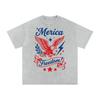 Merica | Snow Washed Oversized Cotton T-Shirt and Kids Shirt