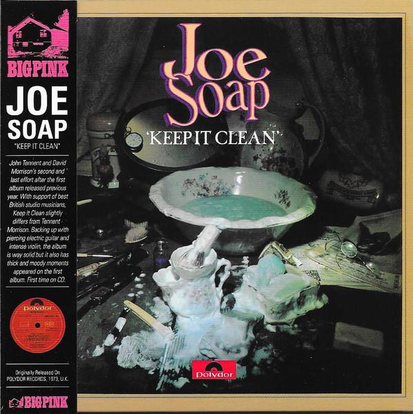 

CD JOE SOAP (2) - Keep It Clean BIGPING46 Big Pink 2009 South Kore ObiRock Used