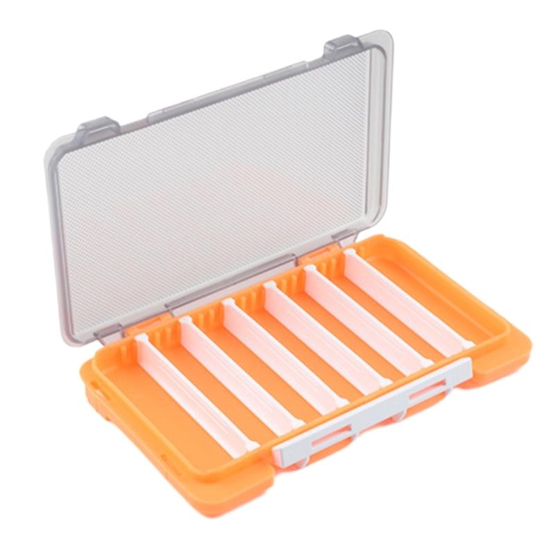 Detachable Compartments Fishing Lures Box Baits Case Fishing Tackle Storage Trays Hook Organizers Water Proof Lures Box