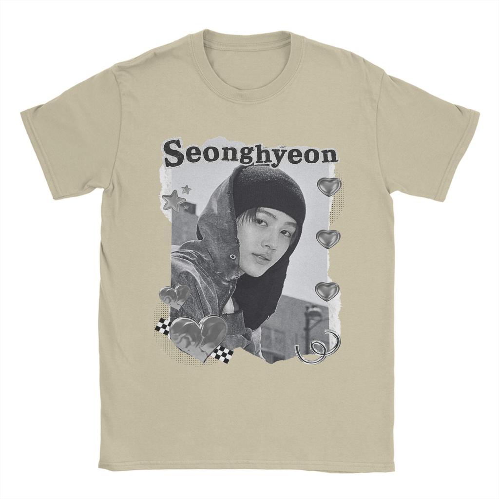 CORTIS Seonghyeon Kpop T-Shirts Herren Damen Lustiges 100% Baumwolle T-Shirt Rundhals Kurzarm T-Shirts Sommerkleidung