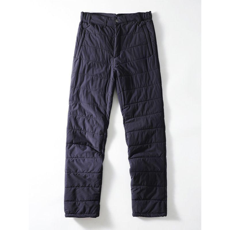 Export Export Tail Single Cotton Pants Men's Winter Fleece-lined Thickened Warm Pants Youth Men Straight-leg Casual Pants