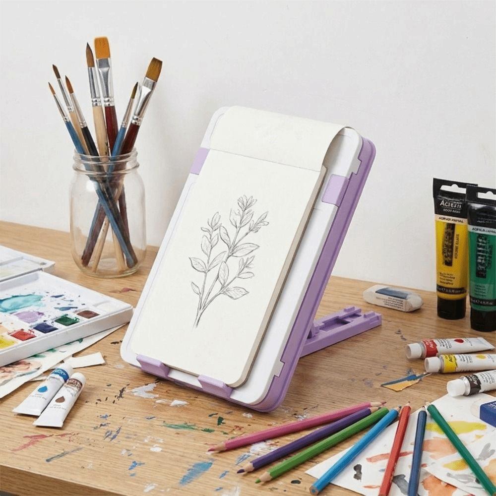 Large Capacity Pencil Box Reading Stand Foldable Pencil Case  Student Supplies