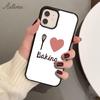 Baking Cooking Utensils Chef Phone Case for iPhone 17 Air 15 16 16e 11 12 13 14 Pro Max Plus Cover coque Fundas Shell