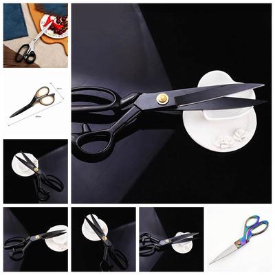 Grands Ciseaux de Couture Ciseaux de Coupe Fil de Tailleur Acier Inoxydable Professionnels Vêtements Maison Aiguisés Tissu Cuisine Fait Main