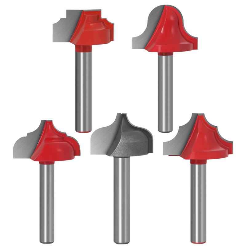 1 tk 6 mm varrega puidufrees Otsaotsaga freestrimmeri puhastamine tasapinnalise nurga ümmarguse pesaga kasti otsakute tööriistad