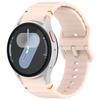 Compatible Silicone Strap with Colorful Buckle for Samsung Galaxy Watch7/FE/6/5/4