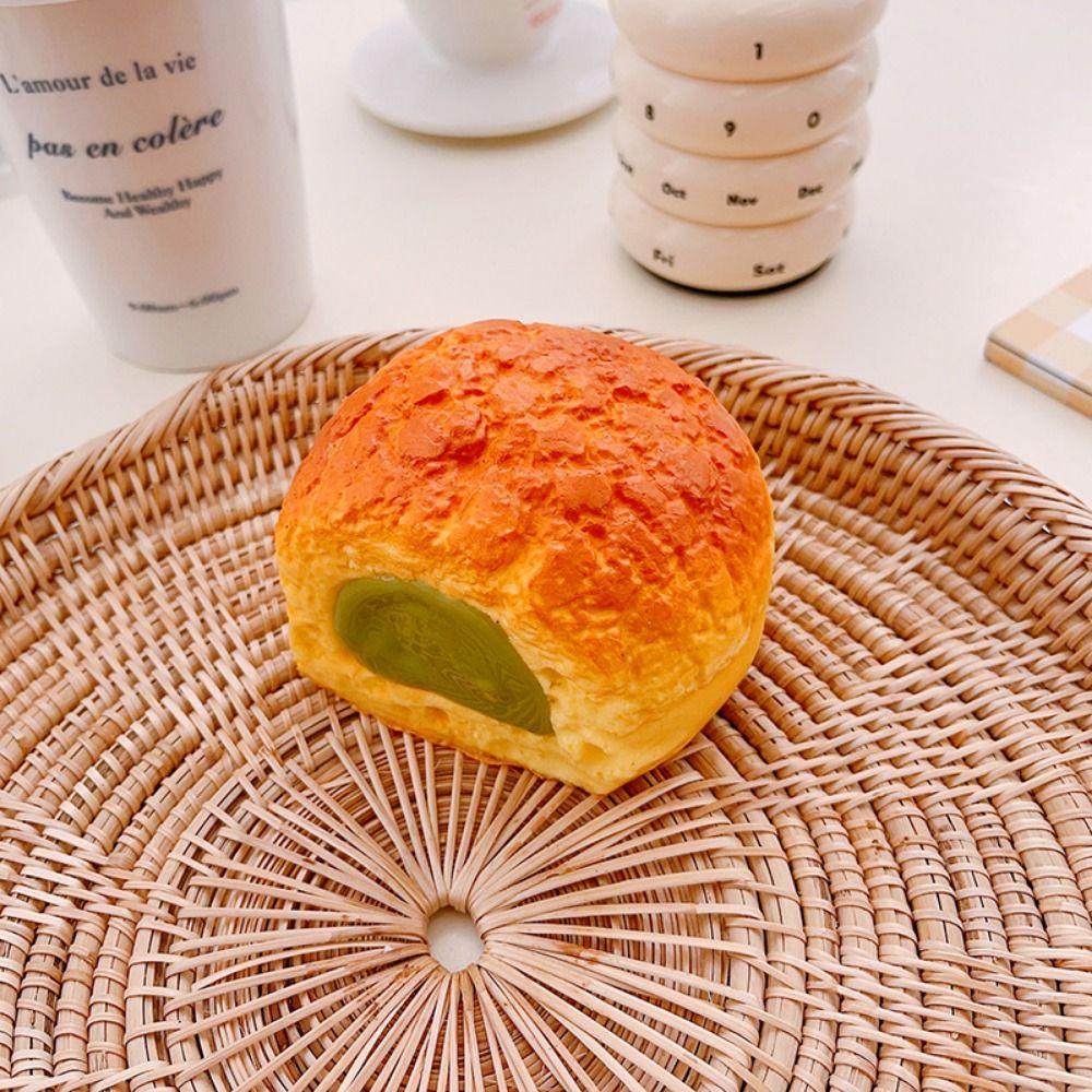 Cake Bread Slow Rebound Toy Bread Puff Slow Rebound Toy Squeeze Dessert Toy  Children Toys