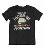 Womens Surely Not Everybody Was KUNG FU Fighting T-Shirt - Funny Music