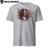 Colorful English Springer Spaniel Unisex T-Shirt - Vibrant Dog Design! Tee