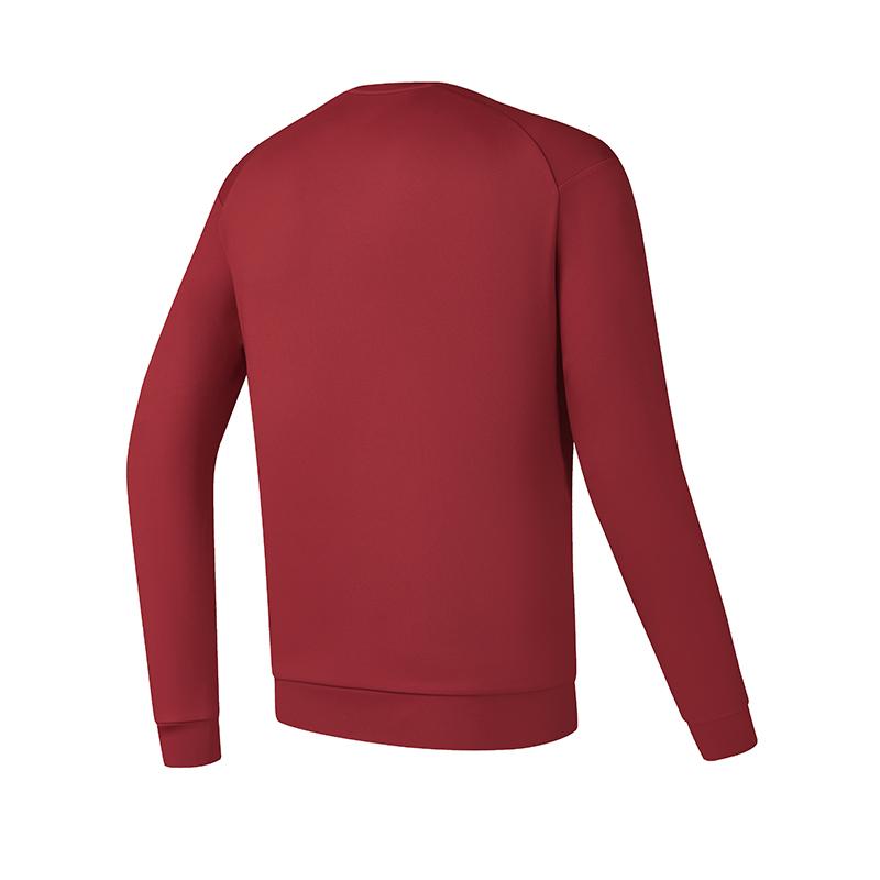 Fila Fashion Casual Knit Pullover Sweatshirt Men Sweatshirts Rust-Red A11M511221FRD