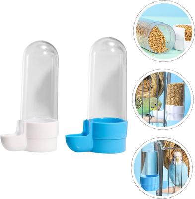 Pet Bird Water Feeder Parrot Water Dispenser Bird Cage Suspended Automatic Water Dispenser Bird Feeders