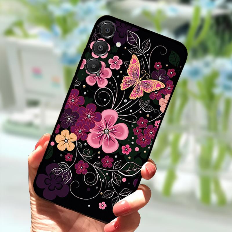 Für Samsung A56 5G Hülle A06 A16 4G 5G Niedliche Cartoon Weiche TPU Silikon Hülle Für Galaxy A26 / A36 / A 56 Handyhüllen A 26 36 Hüllen