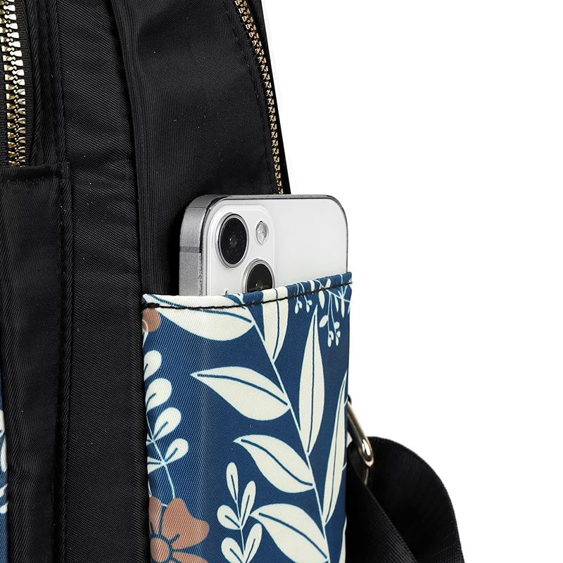 Backpack Women's Printed Oxford Bag Large Capacity Travel Backpack