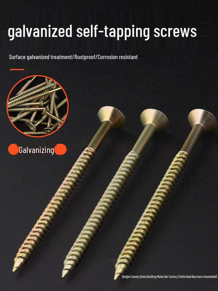 Gypsum Board Expansion Screw Set: Self-Tapping Plastic Plug & Butterfly Anchor