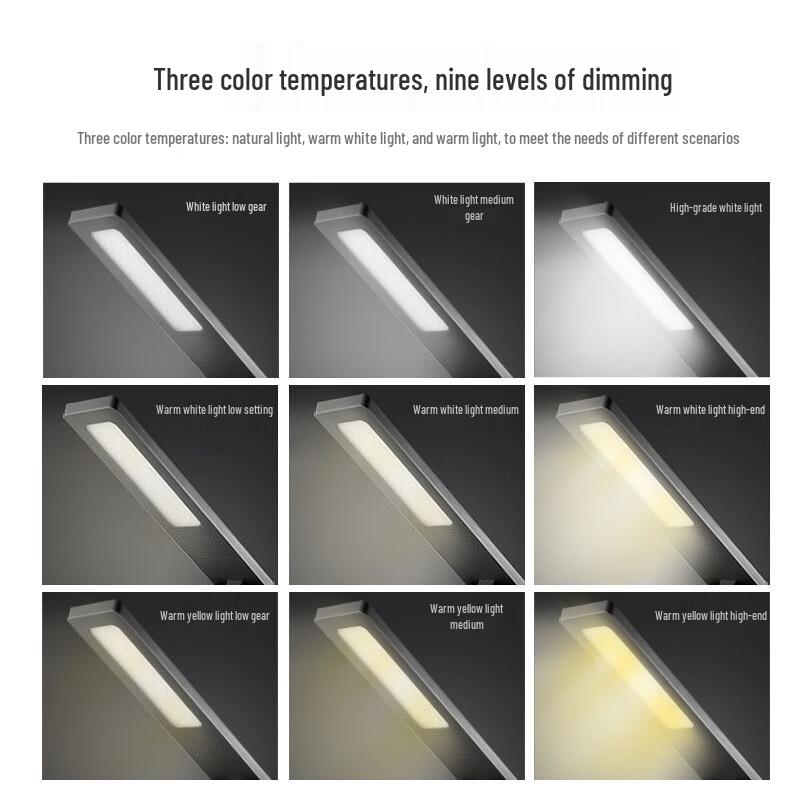 Midea LED Rechargeable Folding Desk Lamp