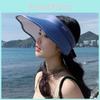 Sun Protection Hat With Wide Brim Summer Beach Cap For Outdoor Activities