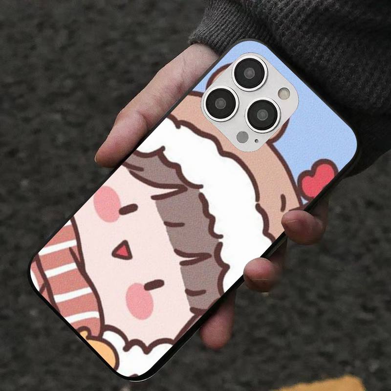 Cute Cartoon Girl Phone Case For Iphone 7 8 Plus X Xr Xs 11 12 13 Se2020 Mini Mobile Iphones 14 Pro Max Case