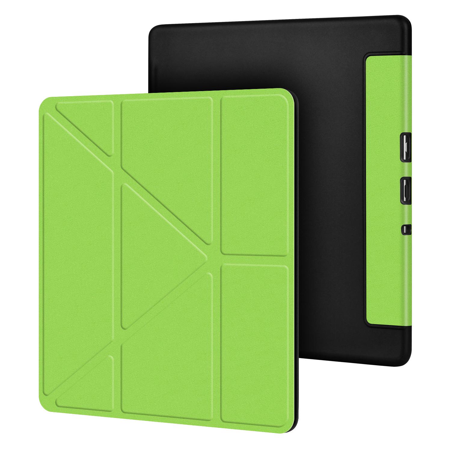 

2024 Kindle Scribe 10.2 складной защитный чехол 2022/2024 Scribe 10.2 deformable трава зеленый