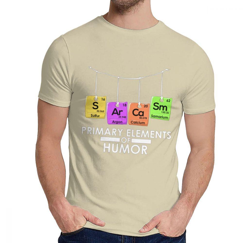 Summer Man Tee Shirt Periodic Table Of Humor Science S Ar Ca Sm Chemistry Primary Elements