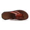 Herren Zehentrenner Kunstleder Hausschuhe Strandschuhe Sommer Lässig Chanclas Hombre Infradito Uomo Japonki