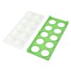 Ravioli Maker Press 10 Holes Iron ABS Durable Square Ravioli Maker for Home Dumpling Making Green