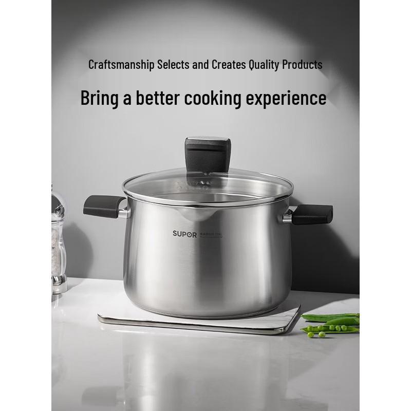 

SUPOR 316L Food Grade Stainless Steel Deep Soup Pot