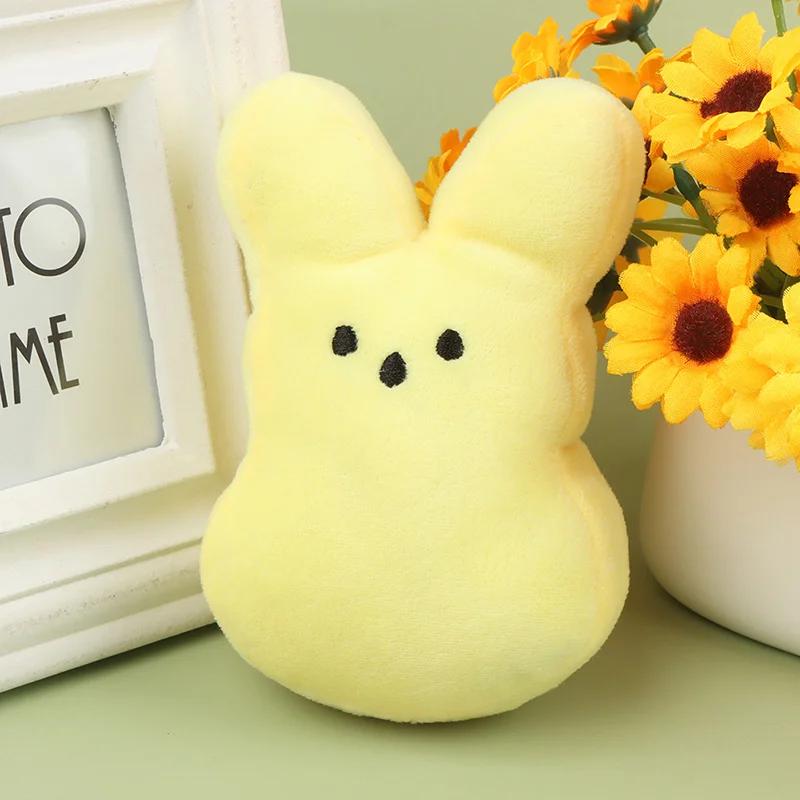 20cm Peeps Plush Bunny Rabbit Easter Toys Simulation Stuffed Mini Animal Doll For Kids Children Soft Pillow Gifts Girl Toy