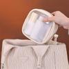 1Pcs Large Capacity Cosmetics Storage Bag Multifunctional Semi Transparent Makeup Bags Business Travel Toiletry Bag